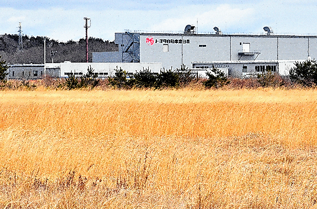 ＰＳＭＣの半導体工場は、トヨタ自動車東日本の工場に隣接した場所に建てられる予定だ