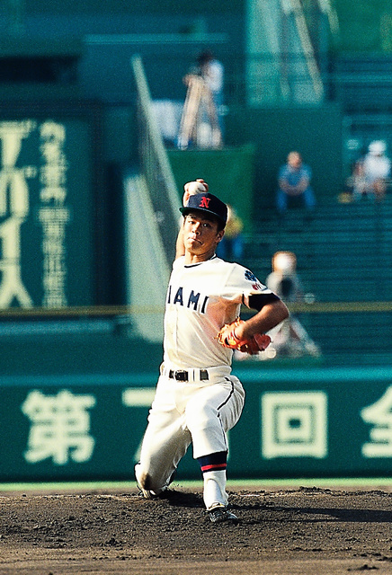 １９８９年、新潟南高のエースとして「夏の甲子園」（全国高校野球選手権）に出場した渋倉崇行さん。初戦で智弁学園に１―６で敗れた