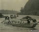 １９５７年　岐阜県の木曽川で急流・日本ラインを下る