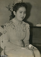 １９４１年１０月、三笠宮さまとの結婚を翌月に控えた高木百合子さん。百合子さんは貴族院議員高木正得子爵の次女で、３月にご婚約が発表されていた